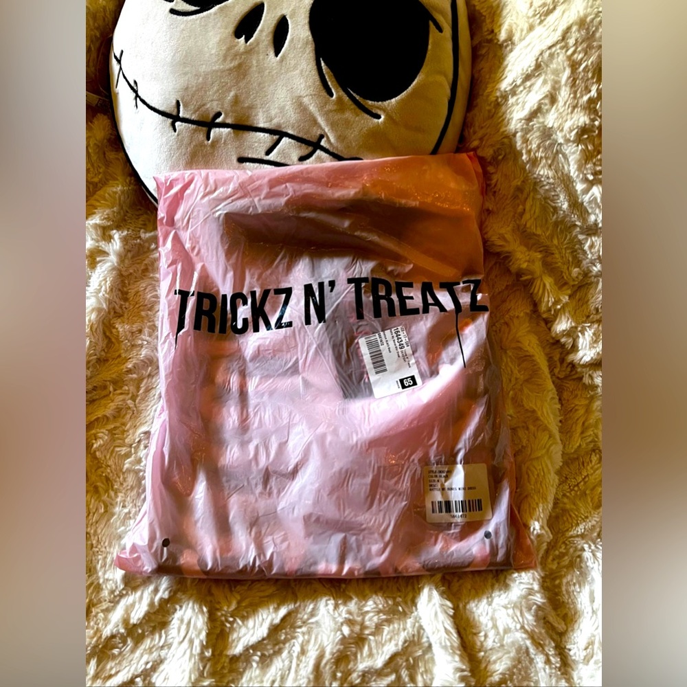 DOLLS KILL RATTLE MY BONES SKELETON DRESS - Picture 5 of 7